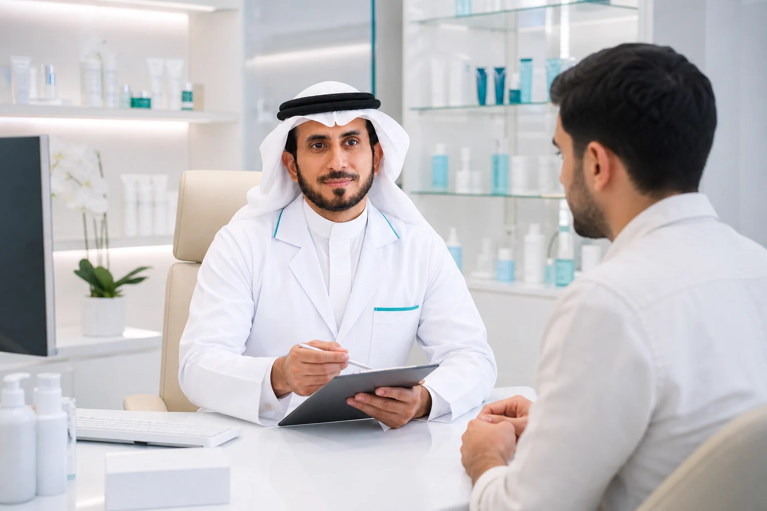 تقييم البشرة والعناية