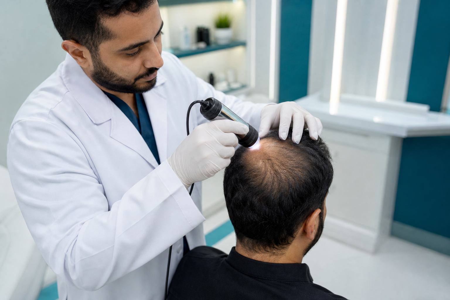 قسم زراعة الشعر
