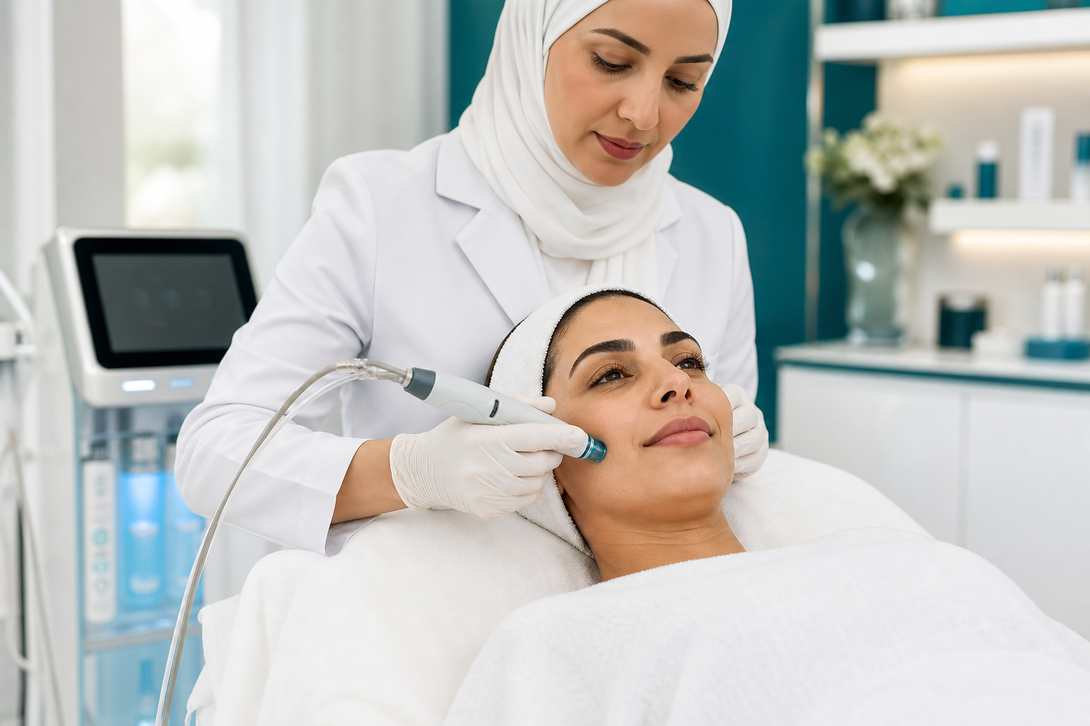 قسم العناية بالبشرة
